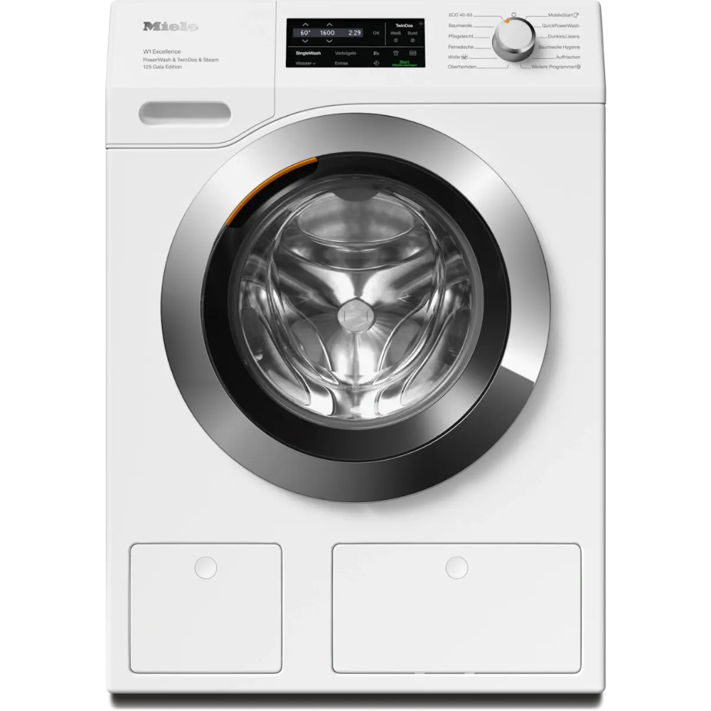 Стиральная машина Miele WEI895 WCS 125 Gala Edition Lotus White, белый лотос