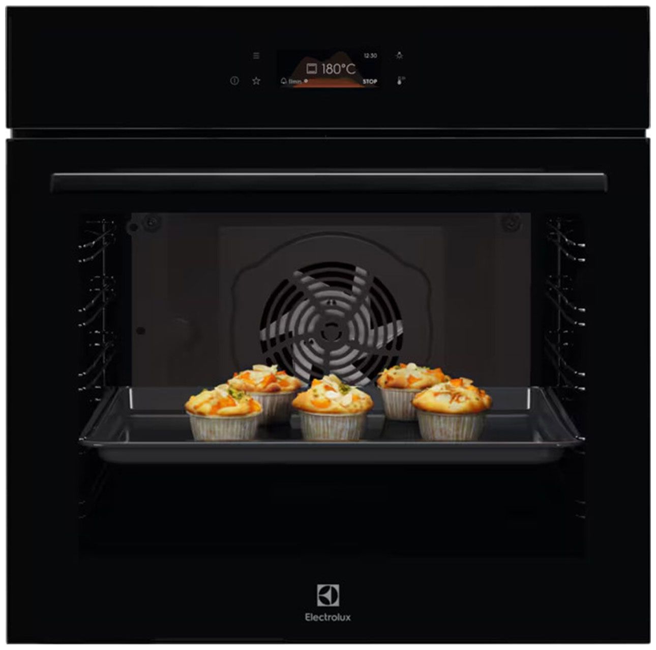 Духовой шкаф электрический Electrolux LOE8F38Z, черный
