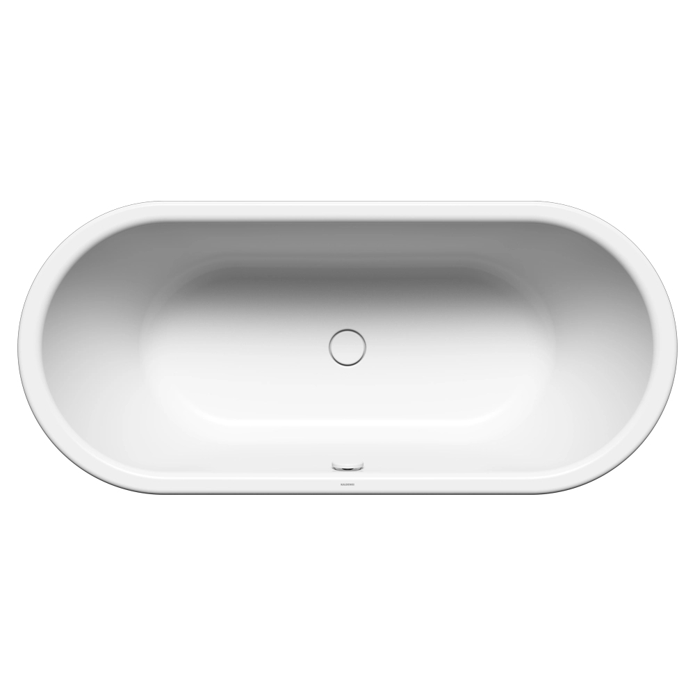 Ванна стальная Kaldewei Centro Duo Oval 128 282800010001 180х80 см (без опоры), белый