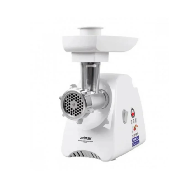 Мясорубка Zelmer ZMM5801P белый/серый