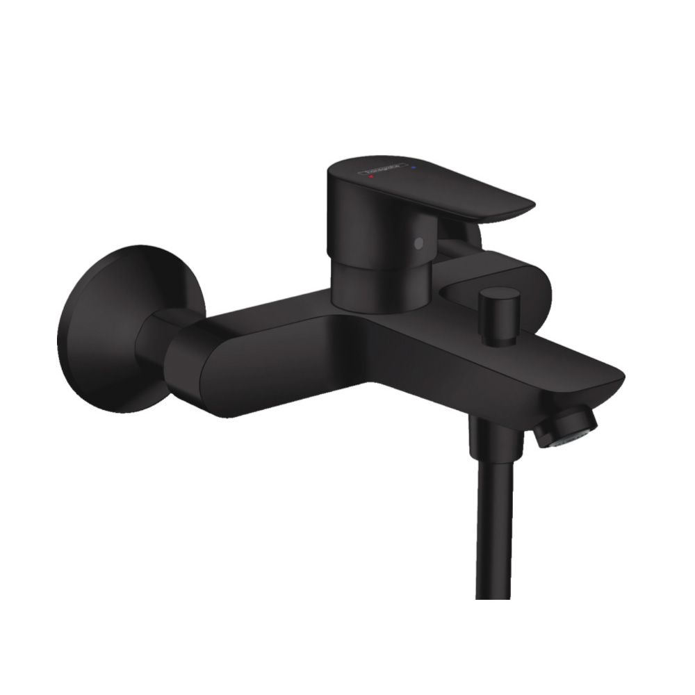 Смеситель для ванны с душем Hansgrohe Talis E 71740670, черный матовый