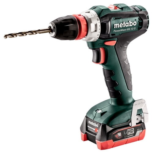 Дрель-шуруповерт Metabo PowerMaxx BS 12 Q 4.0Ач х2 LiHD кейс