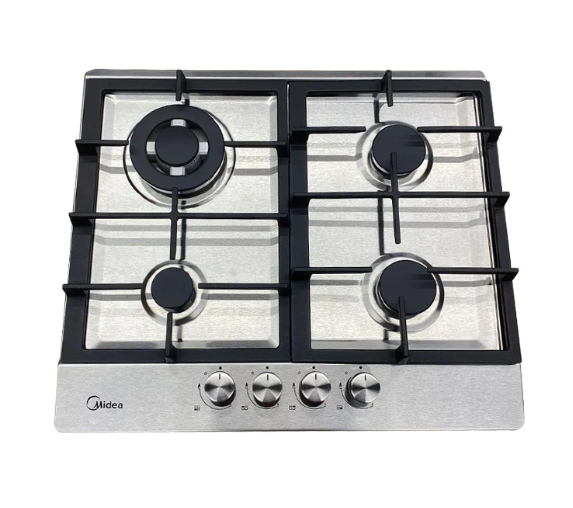 Варочная панель газовая Midea 60G40ME005-SFT, нержавеющая сталь