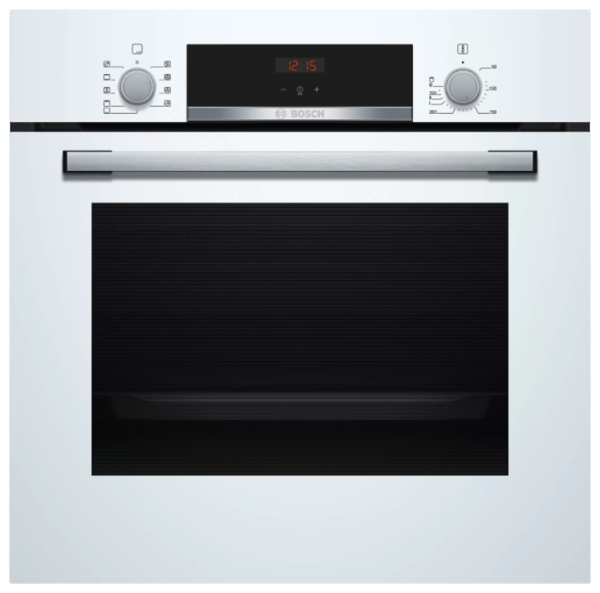 Духовой шкаф электрический Bosch HBF534EW0Q белый/серебристый