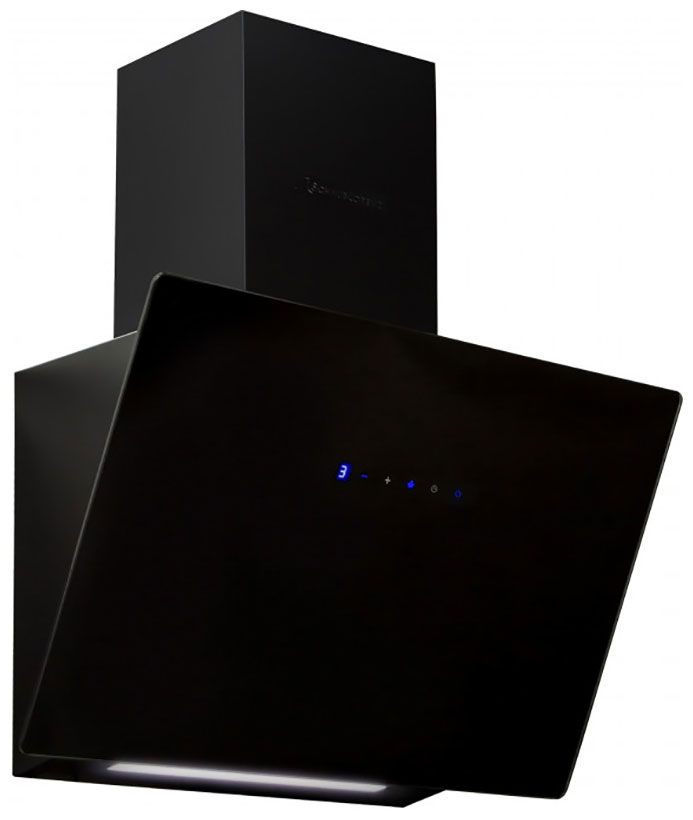 Вытяжка наклонная Schaub Lorenz SLD DY5237, черное стекло