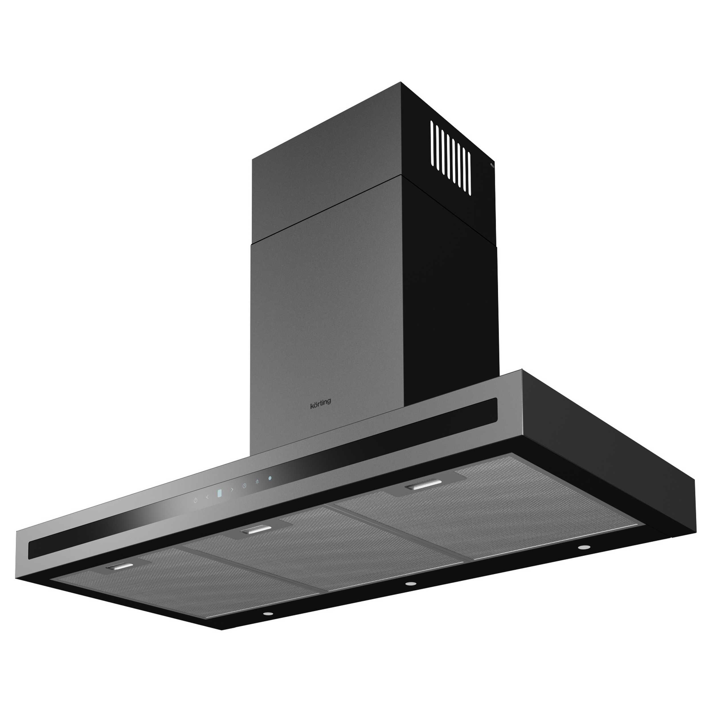 Вытяжка купольная Korting KHC 9877 N, черный