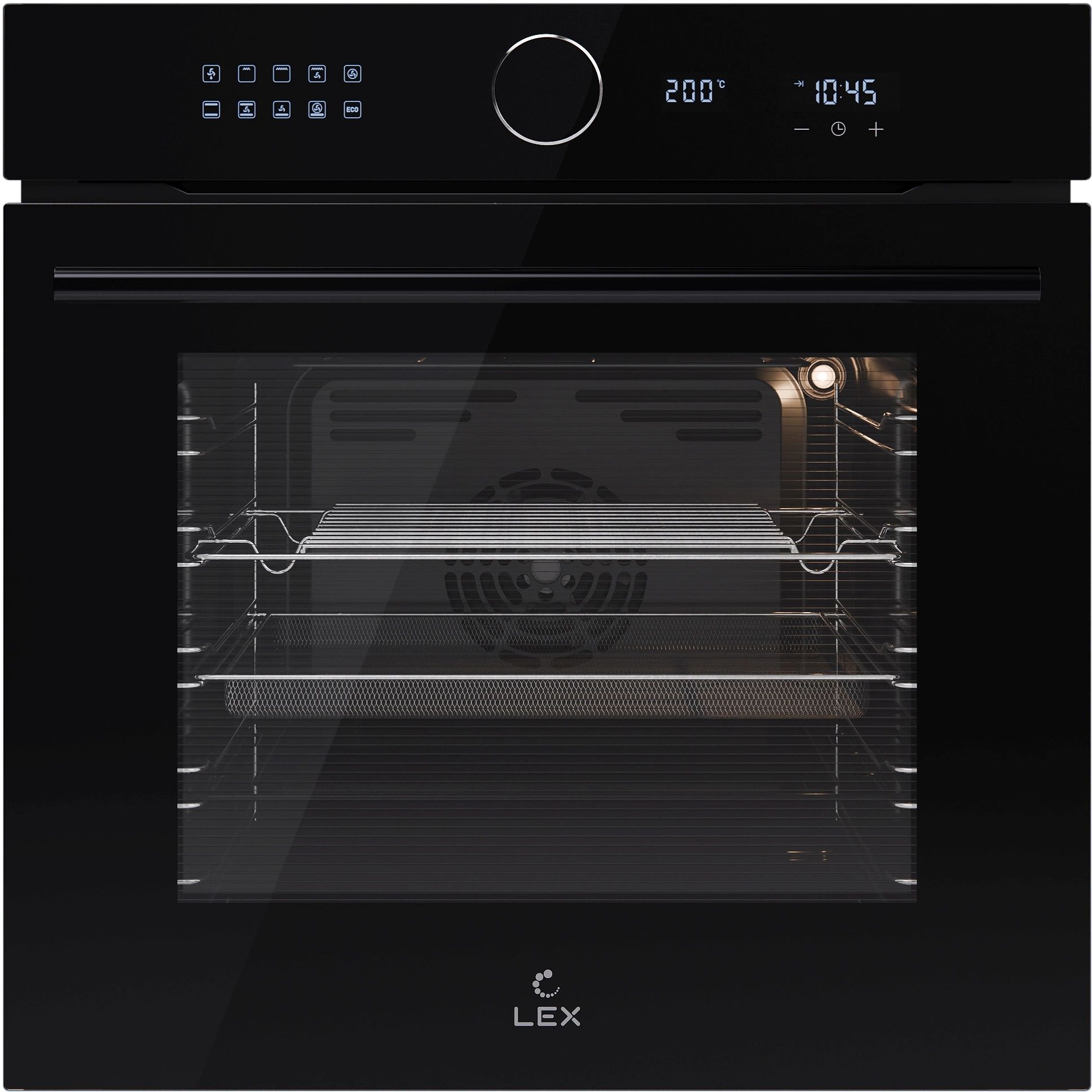 Духовой шкаф электрический LEX EDM 1002 ONE BL, черный