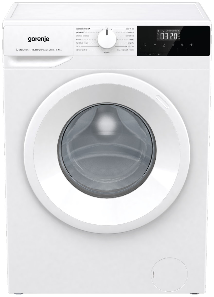 Стиральная машина Gorenje W1NHPI60SCS, белый