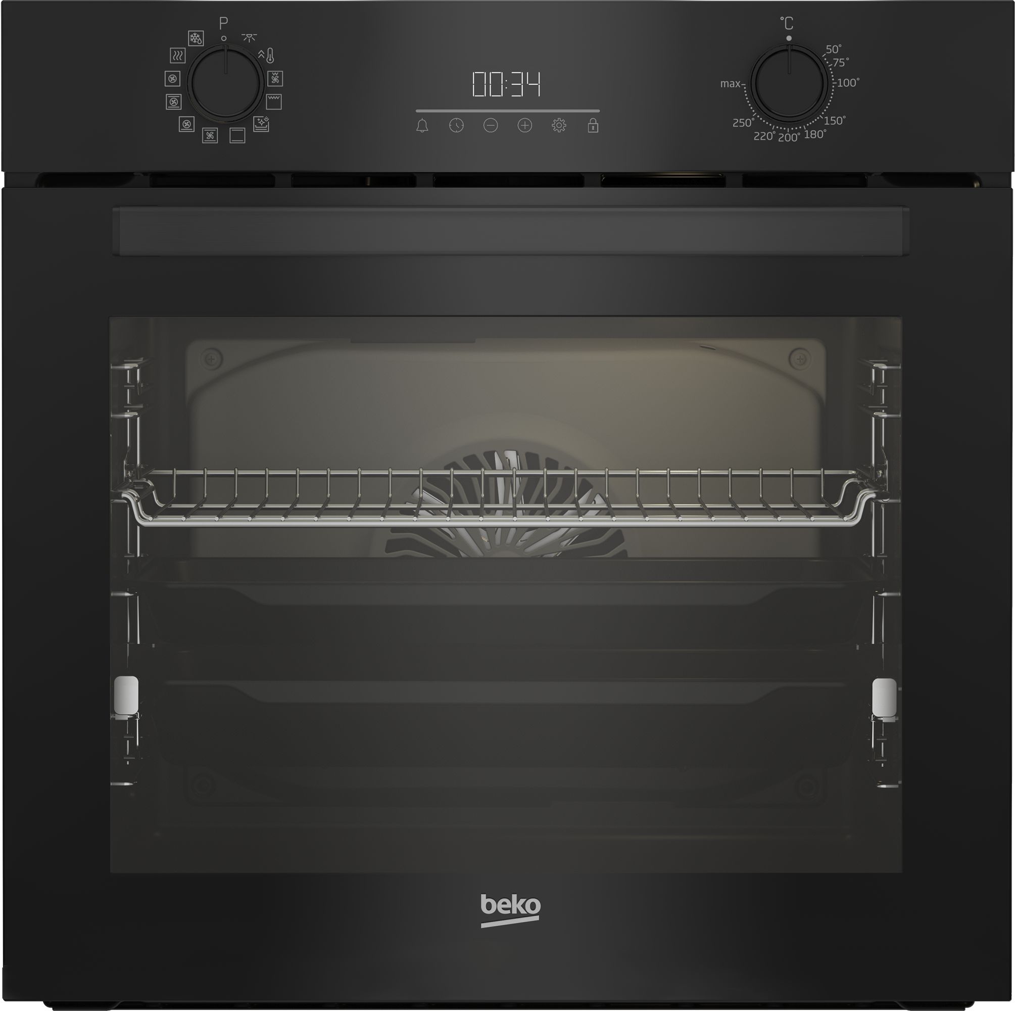 Духовой шкаф электрический Beko BBIR13301BC, черный