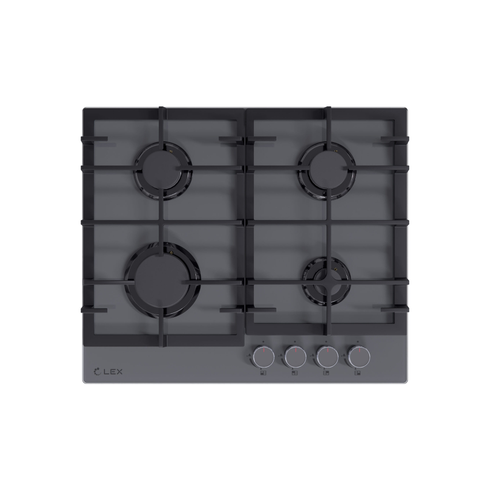 Варочная панель газовая LEX GVG 642A GR, серый