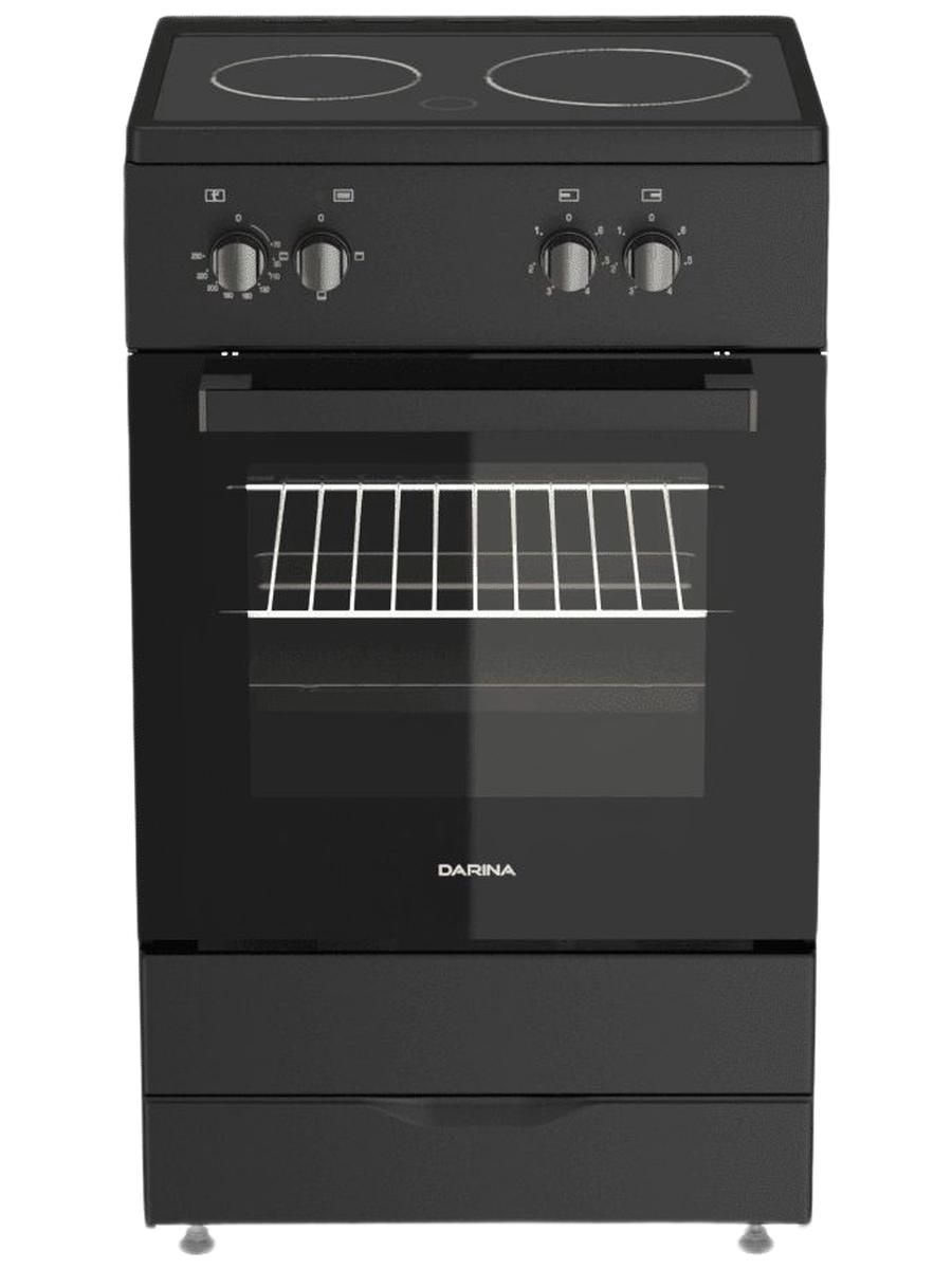 Плита электрическая DARINA 1F 5604 AT, черный