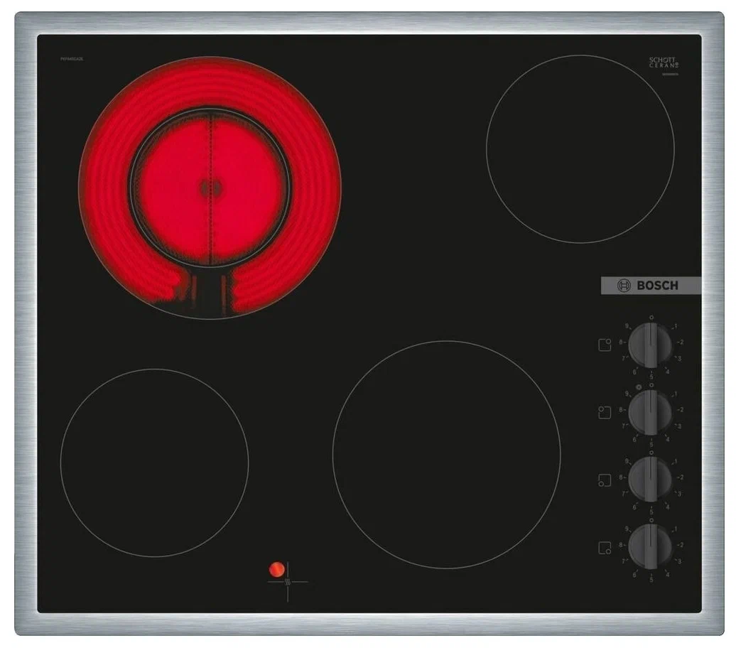 Варочная панель электрическая Bosch PKE645CA2E, черный