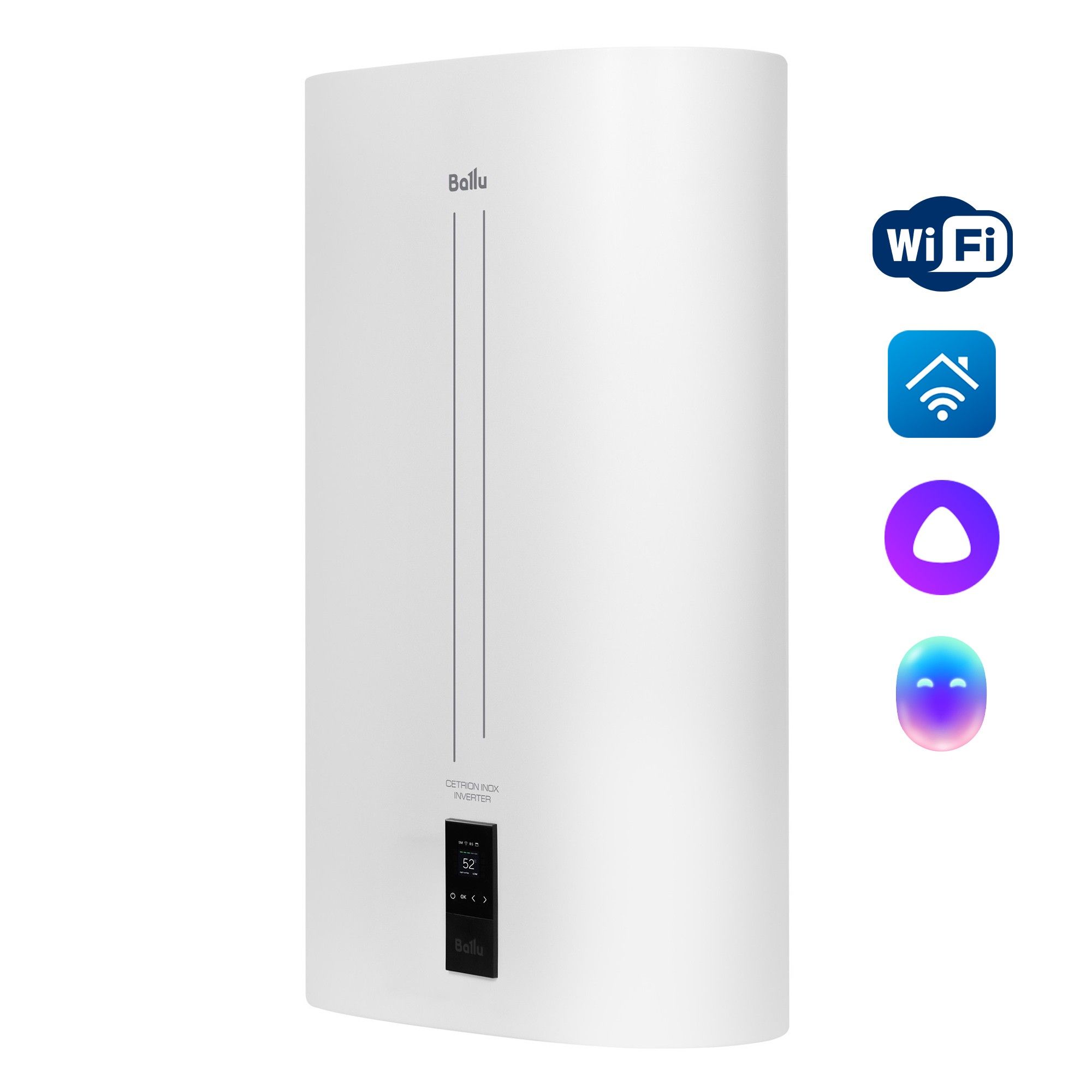 Водонагреватель накопительный Ballu BWH/S 80 Cetrion Inox Inverter