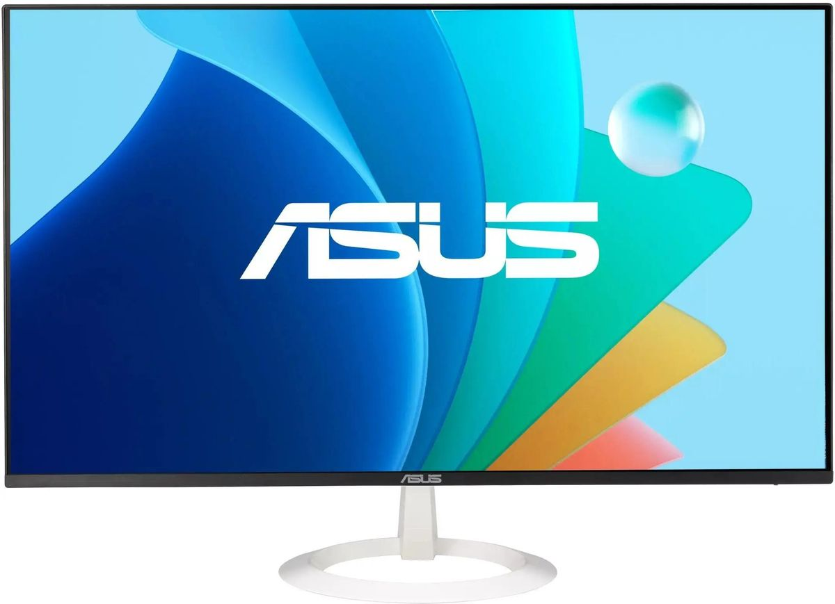 Монитор Asus VZ24EHF-W, белый/черный