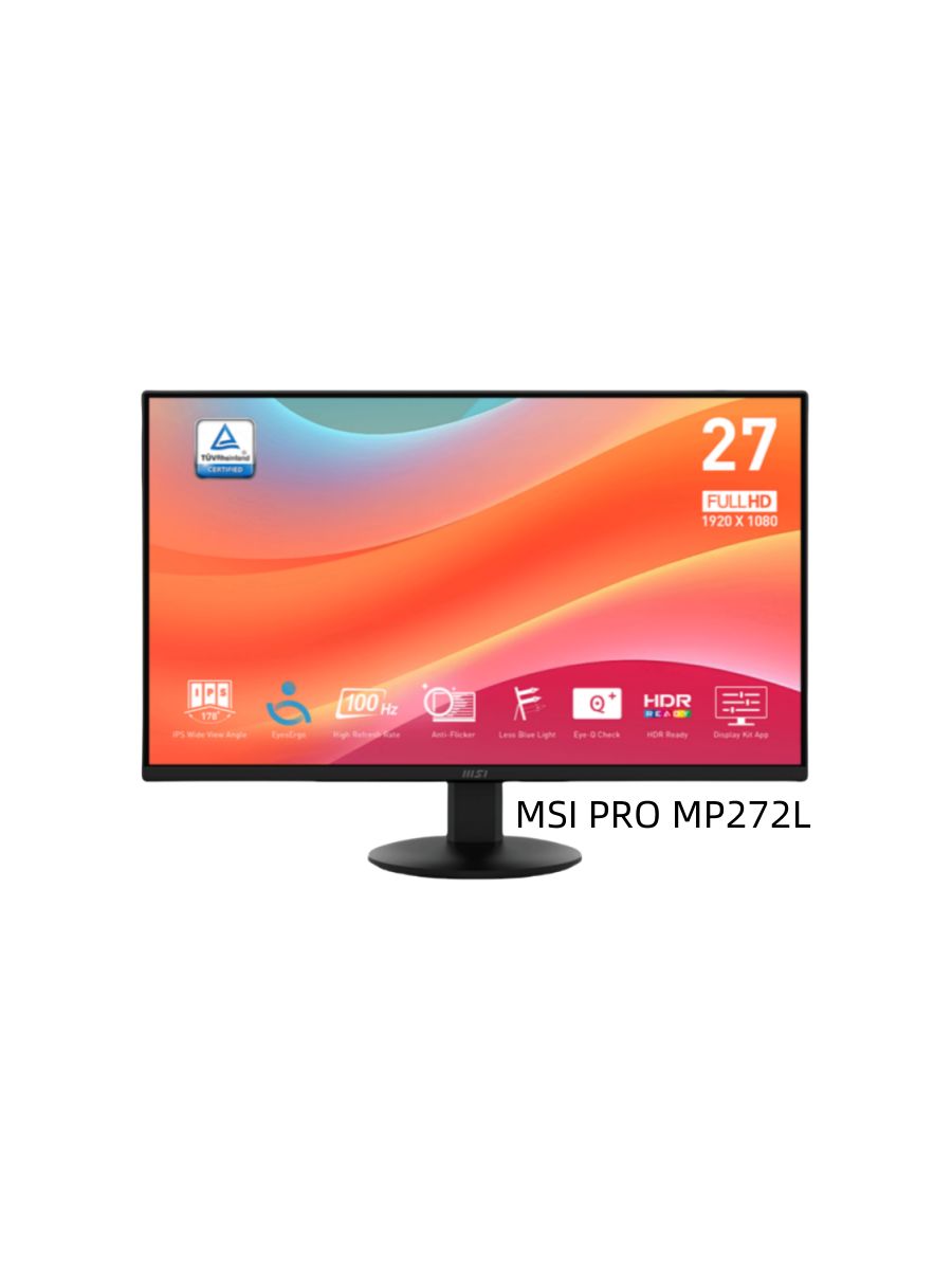 Монитор MSI Pro MP272L, черный
