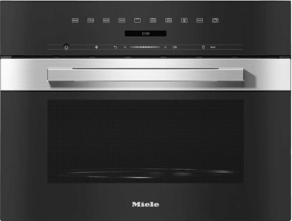 Микроволновая печь встраиваемая Miele M 7244 TC Stainless Steel, нержавеющая сталь