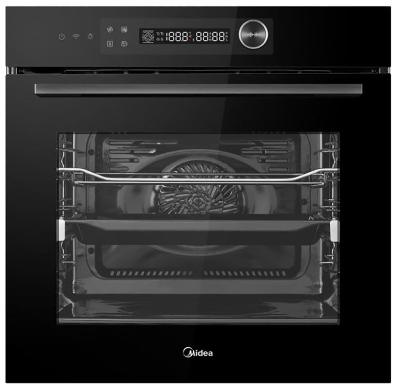 Духовой шкаф электрический Midea MO82107PBG-I, черный