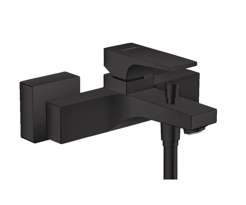 Смеситель для ванны с душем Hansgrohe Metropol 32540670, черный матовый