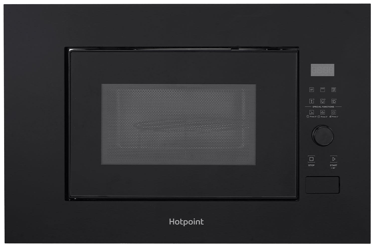 Микроволновая печь встраиваемая Hotpoint MF20G BL H, черный