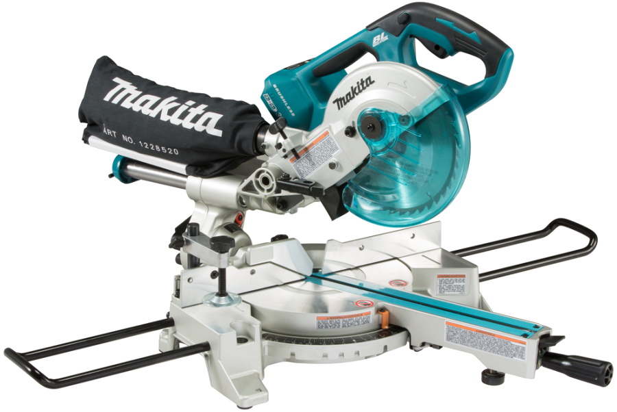 Пила торцовочная аккумуляторная Makita DLS714NZ консольного типа (б/акк,б/зу)