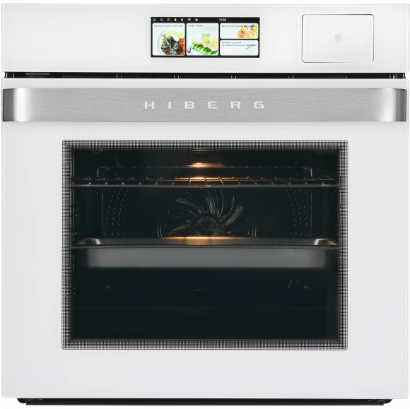 Духовой шкаф электрический HIBERG S-VM 6615 W i-SMART, белый