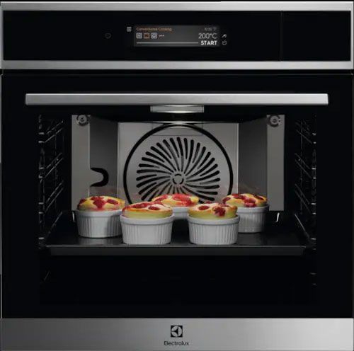 Духовой шкаф электрический Electrolux EOA9S31CX, черный/нержавеющая сталь