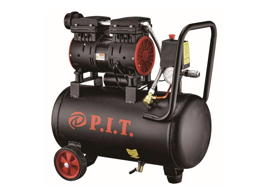 Компрессор поршневой безмасляный P. I. T. PAC24-C1