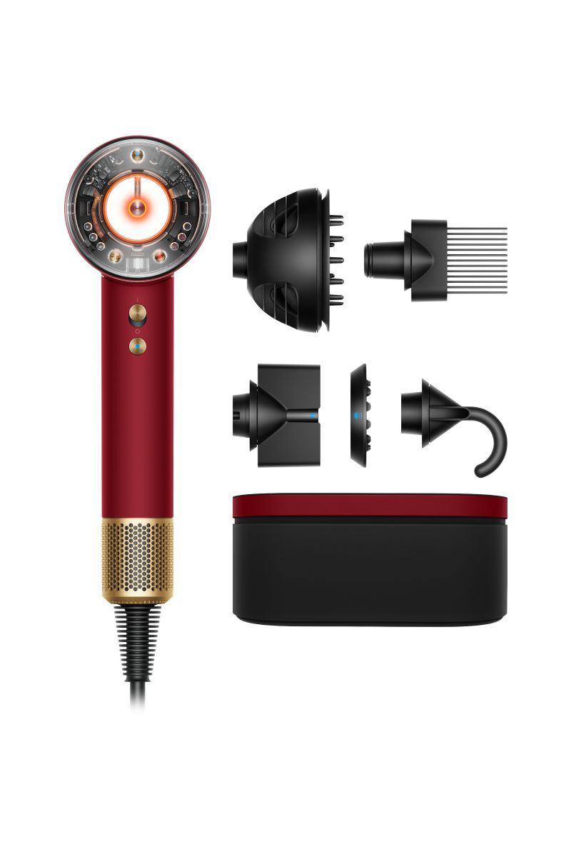 Фен Dyson Nural HD16 Red Velvet Gold