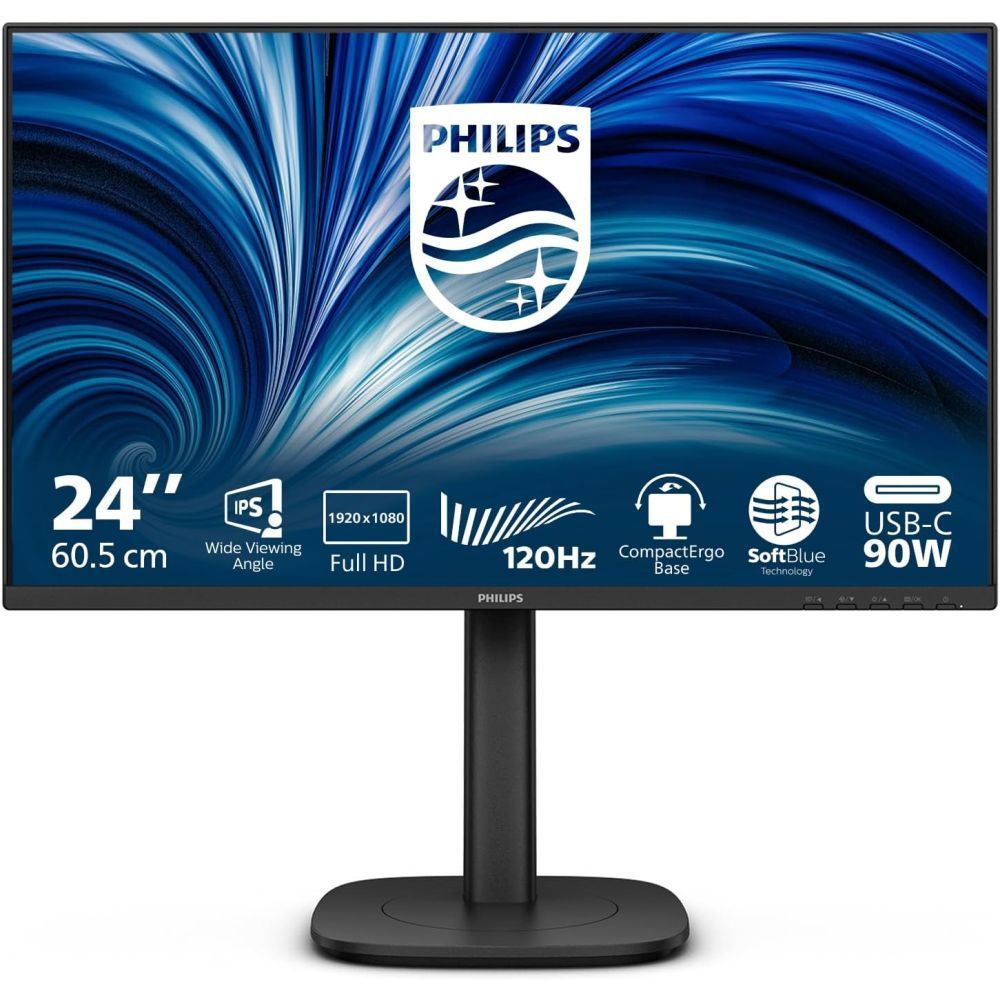Монитор Philips 24B2U3301, черный