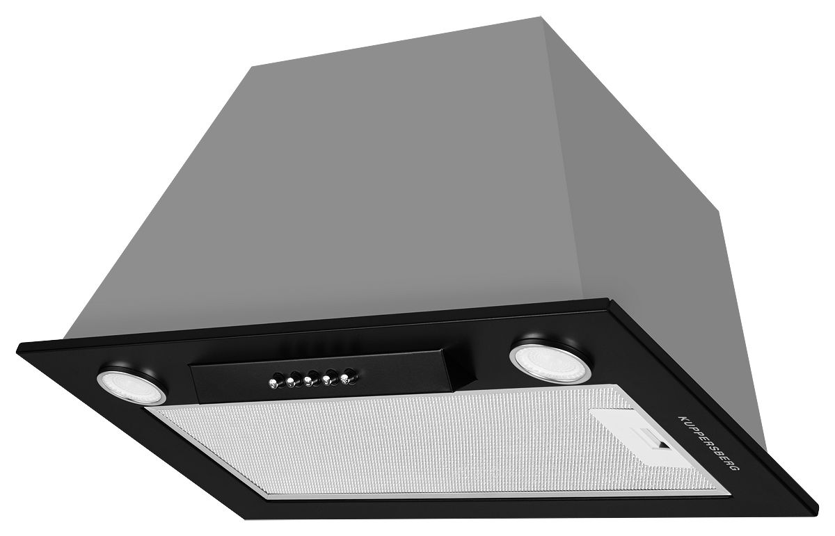 Вытяжка встраиваемая Kuppersberg INLINEA 52 BX, черный/нерж.сталь