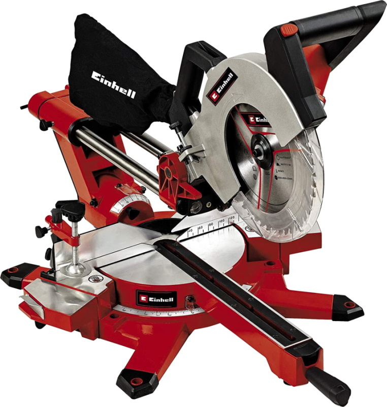 Пила торцовочная с протяжкой Einhell TE-SM 254 Dual, 2100 Вт