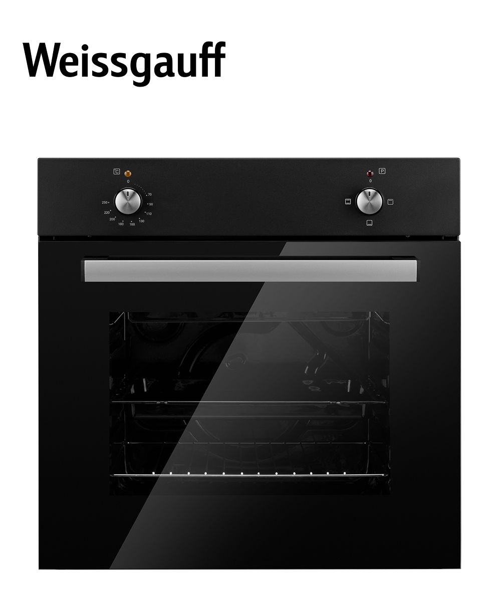 Духовой шкаф электрический Weissgauff EOM 180 B, черный