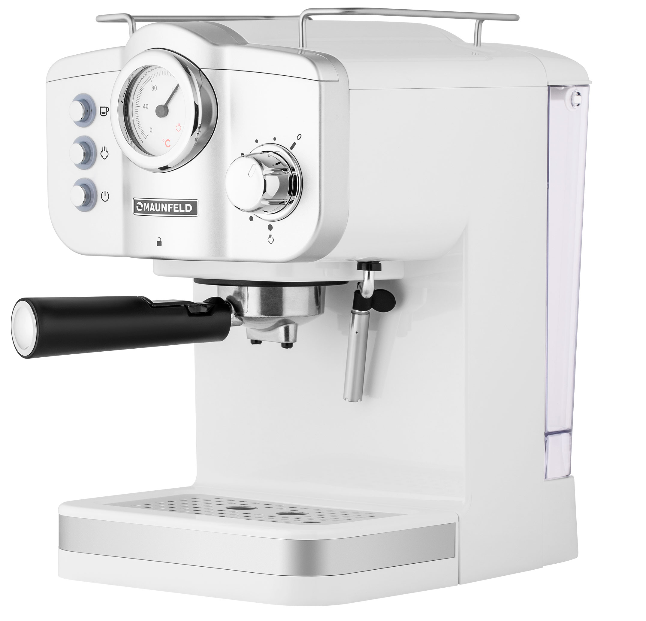 Кофеварка рожковая MAUNFELD MF-735WH PRO