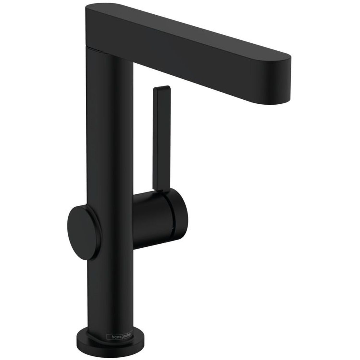 Смеситель для раковины Hansgrohe Finoris 76060670, матовый черный