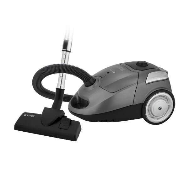 Пылесос VITEK VT-1828 (MC), серый/черный