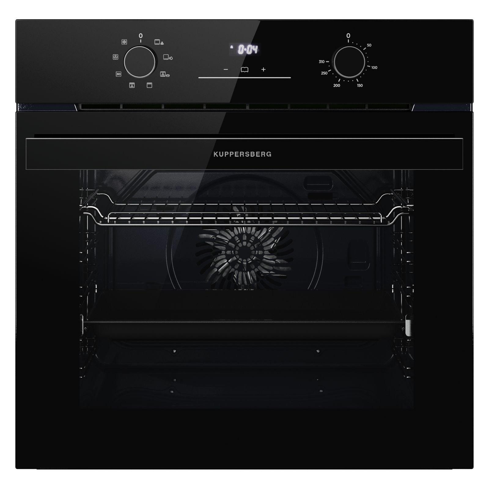 Духовой шкаф электрический Kuppersberg HO 608 Black Glass