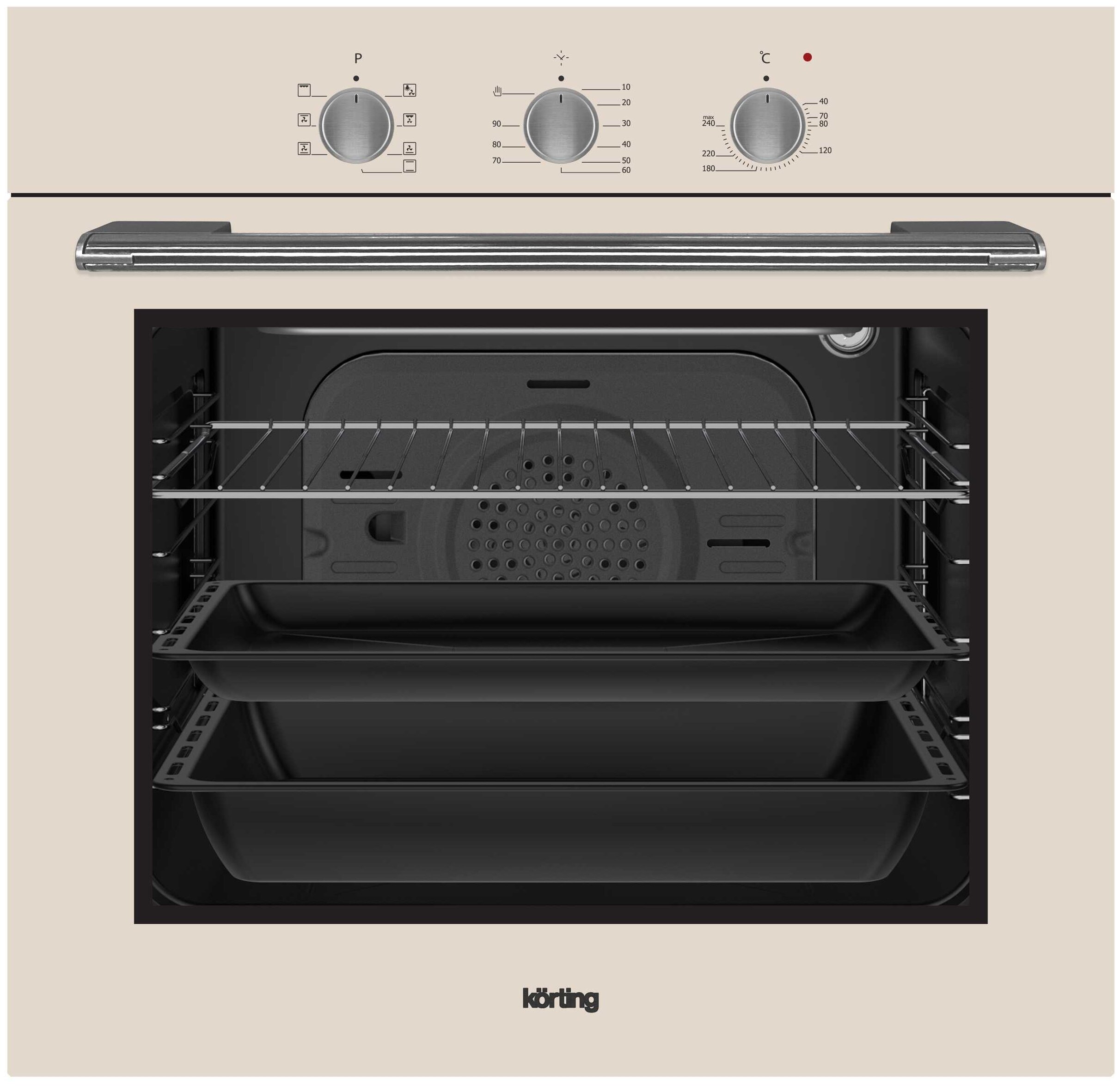 Духовой шкаф электрический Korting OKB 370 CMB