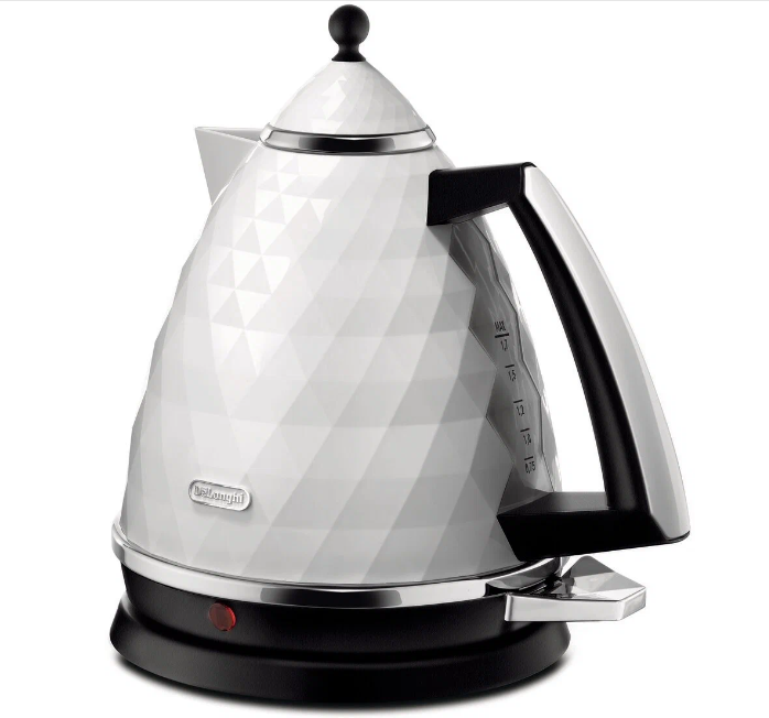 Чайник электрический Delonghi Brillante KBJ2001.W, белый