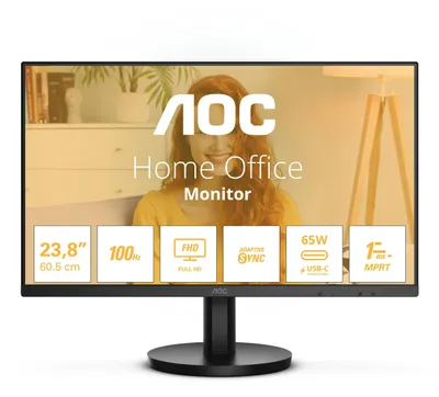 Монитор AOC 24B3CA2, черный