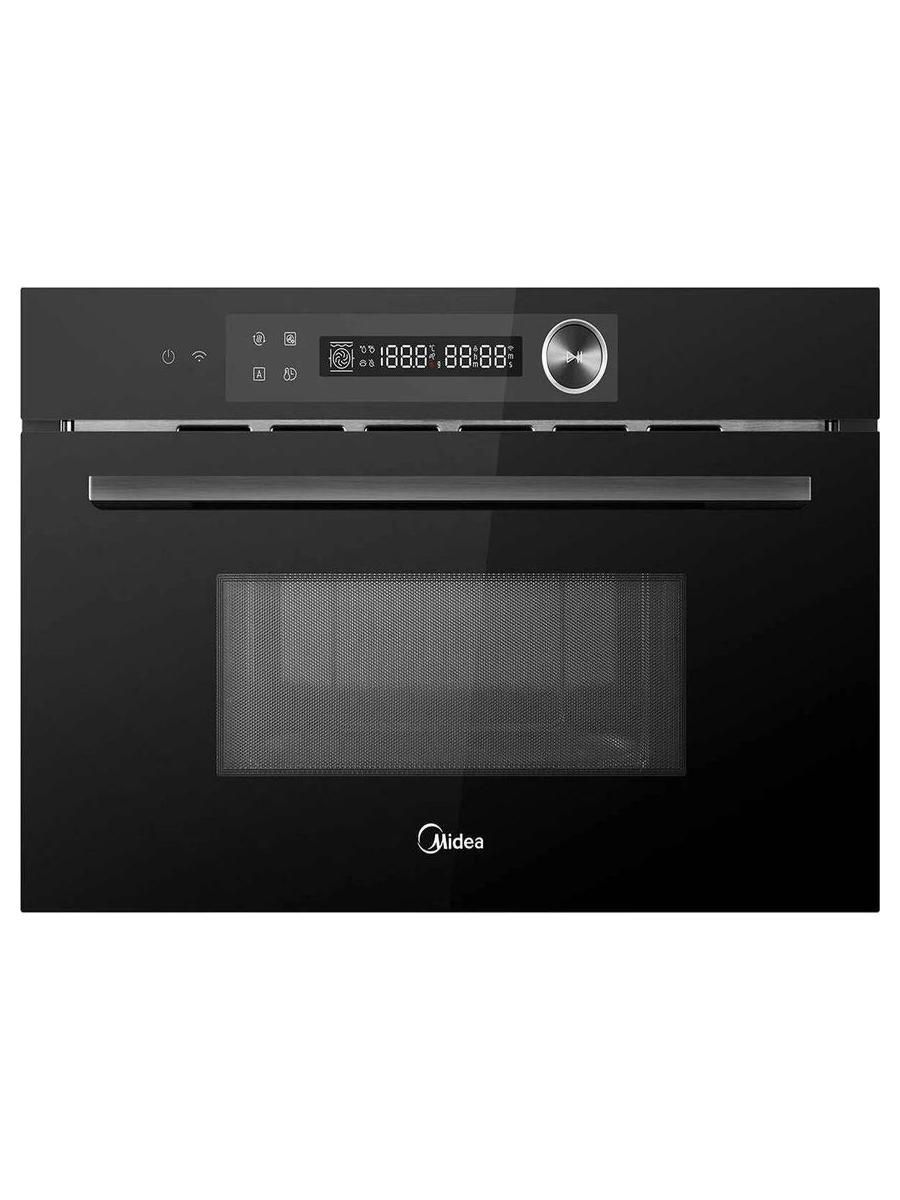 Микроволновая печь встраиваемая Midea MI9340GG-I, серое стекло