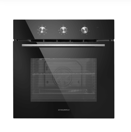 Духовой шкаф электрический Maunfeld MEOC708PB, черный