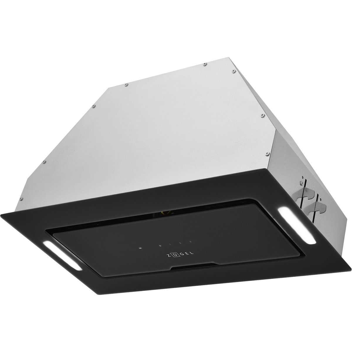 Вытяжка встраиваемая ZUGEL ZHI524GB, черный