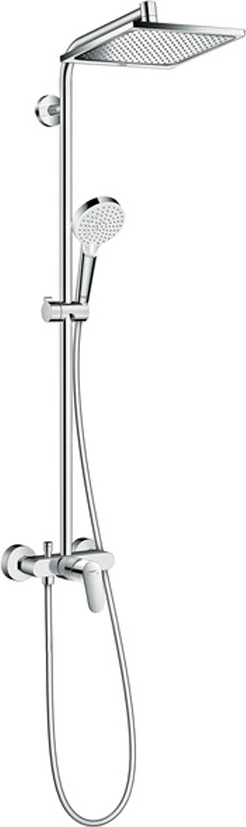 Душевая стойка Hansgrohe Crometta E 240 1jet Showerpipe 27284000
