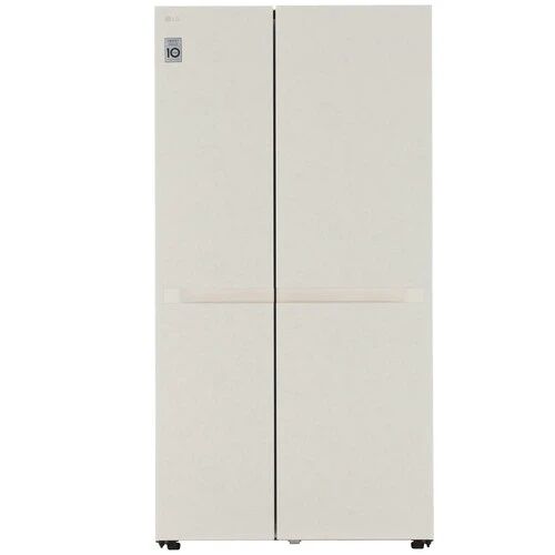 Холодильник Side-by-Side LG GC-B257KEHW, бежевый