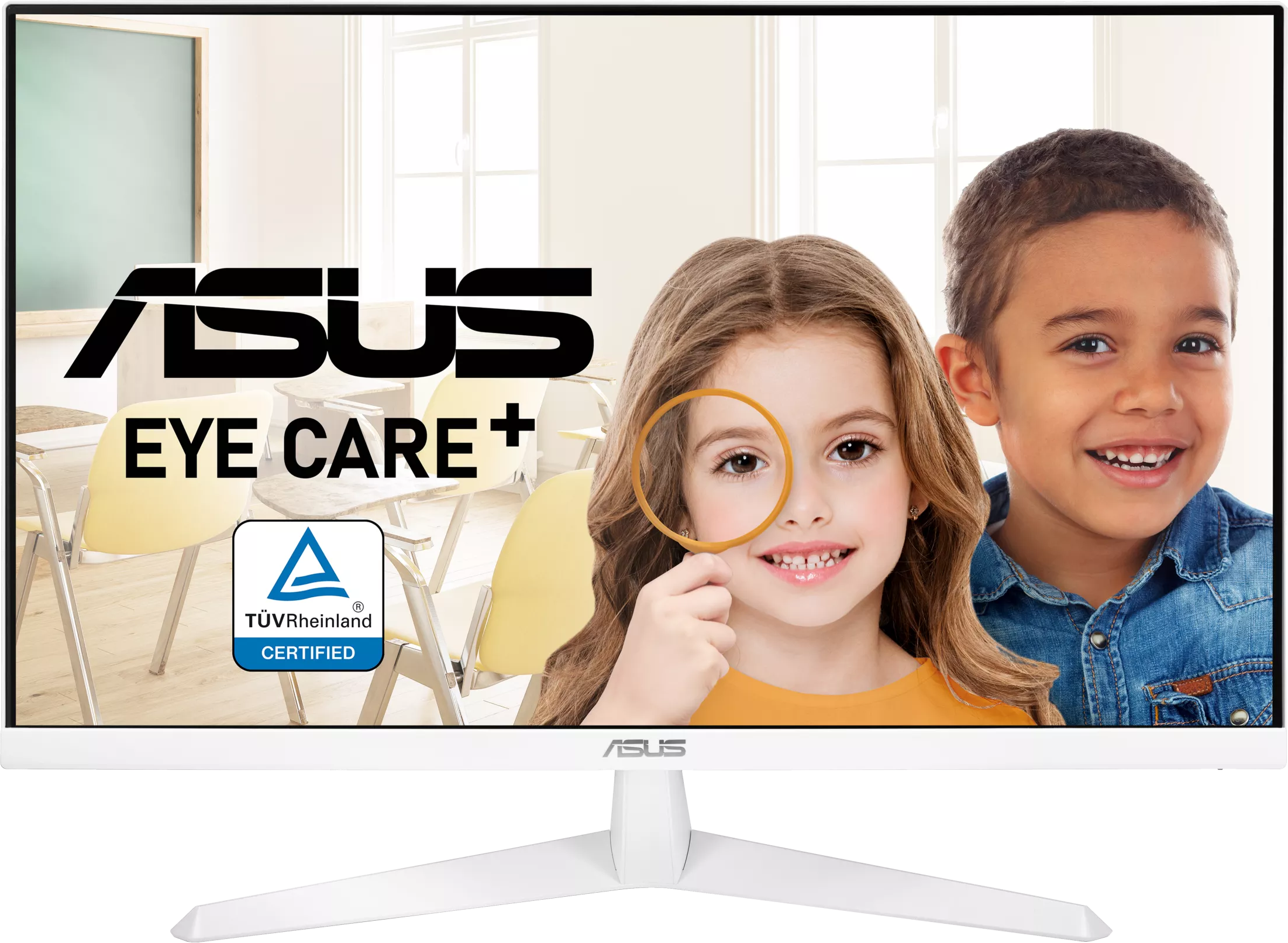 Монитор Asus VY279HE-W, IPS, белый