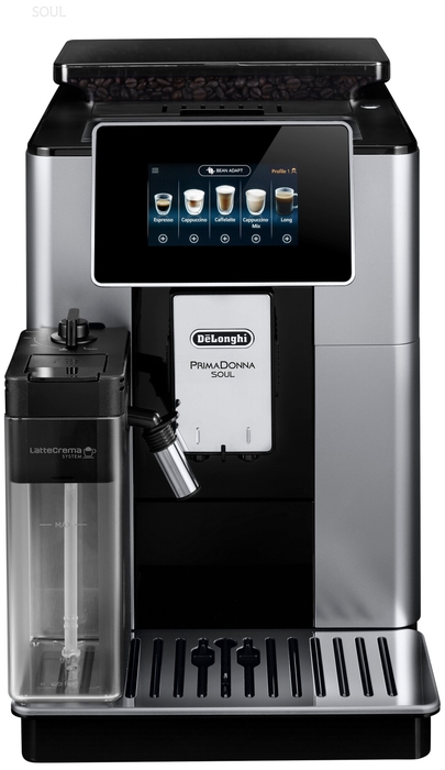 Кофемашина De'Longhi ECAM610.55.SB черный/серебристый