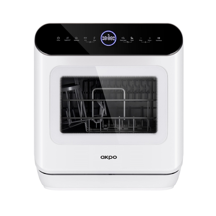 Посудомоечная машина компактная AKPO ZMA45 Series 1 Autoopen, белый