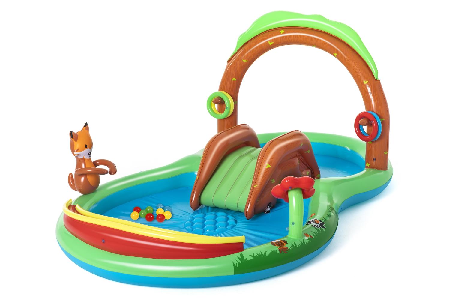 Надувной игровой центр Bestway Лесные игры, 295х199х130см, 2+ арт. 53093