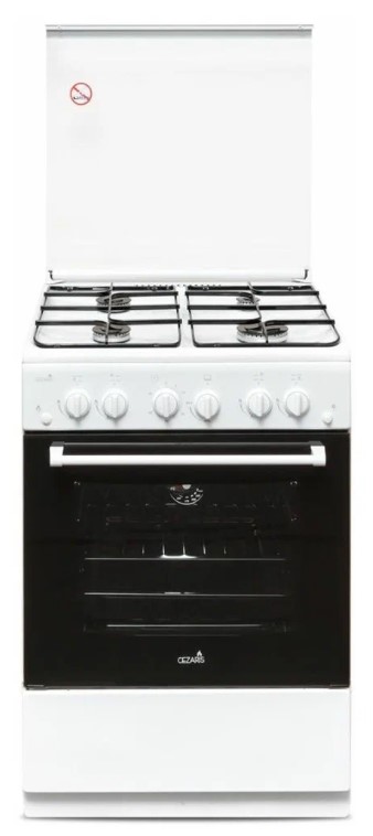 Плита газовая Cezaris ПГ 3200-10 белый