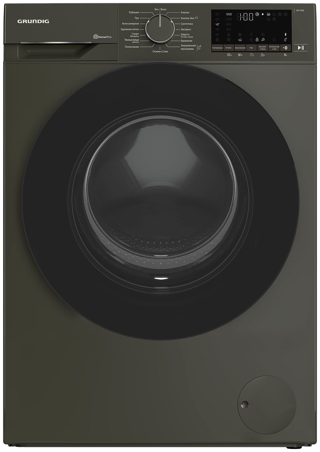 Стиральная машина Grundig GW5P56H21A, антрацит